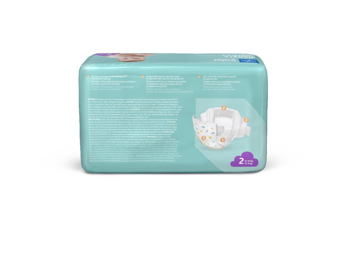 Medline Disposable Baby Diapers