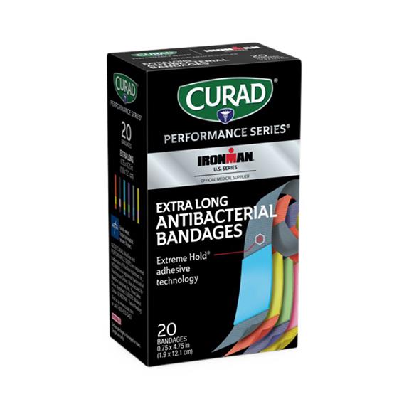 CURAD Performance Series Antibacterial Bandages
