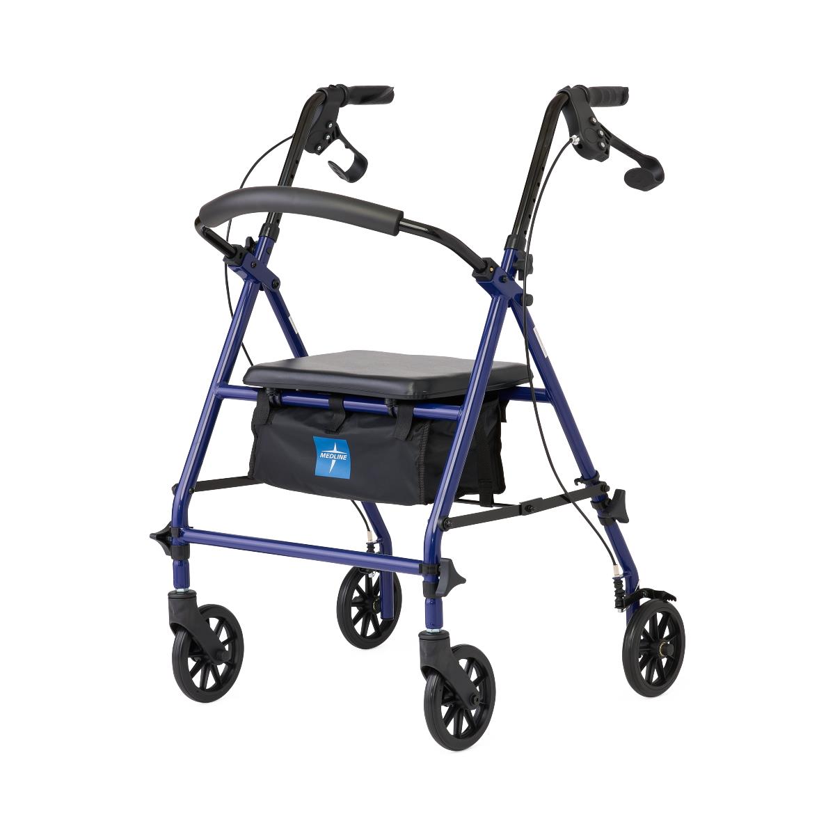 Medline Basic Steel Rollators