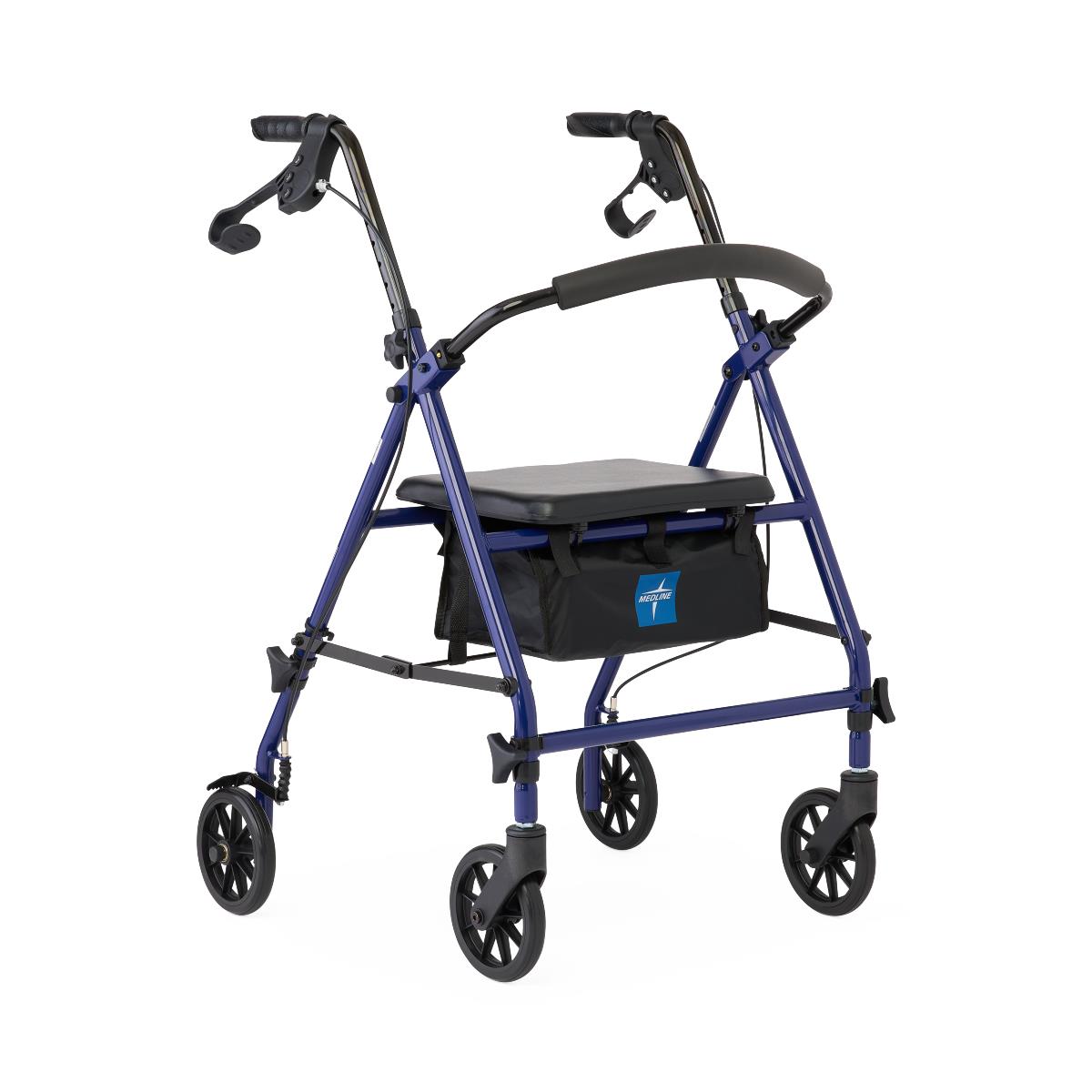 Medline Basic Steel Rollators