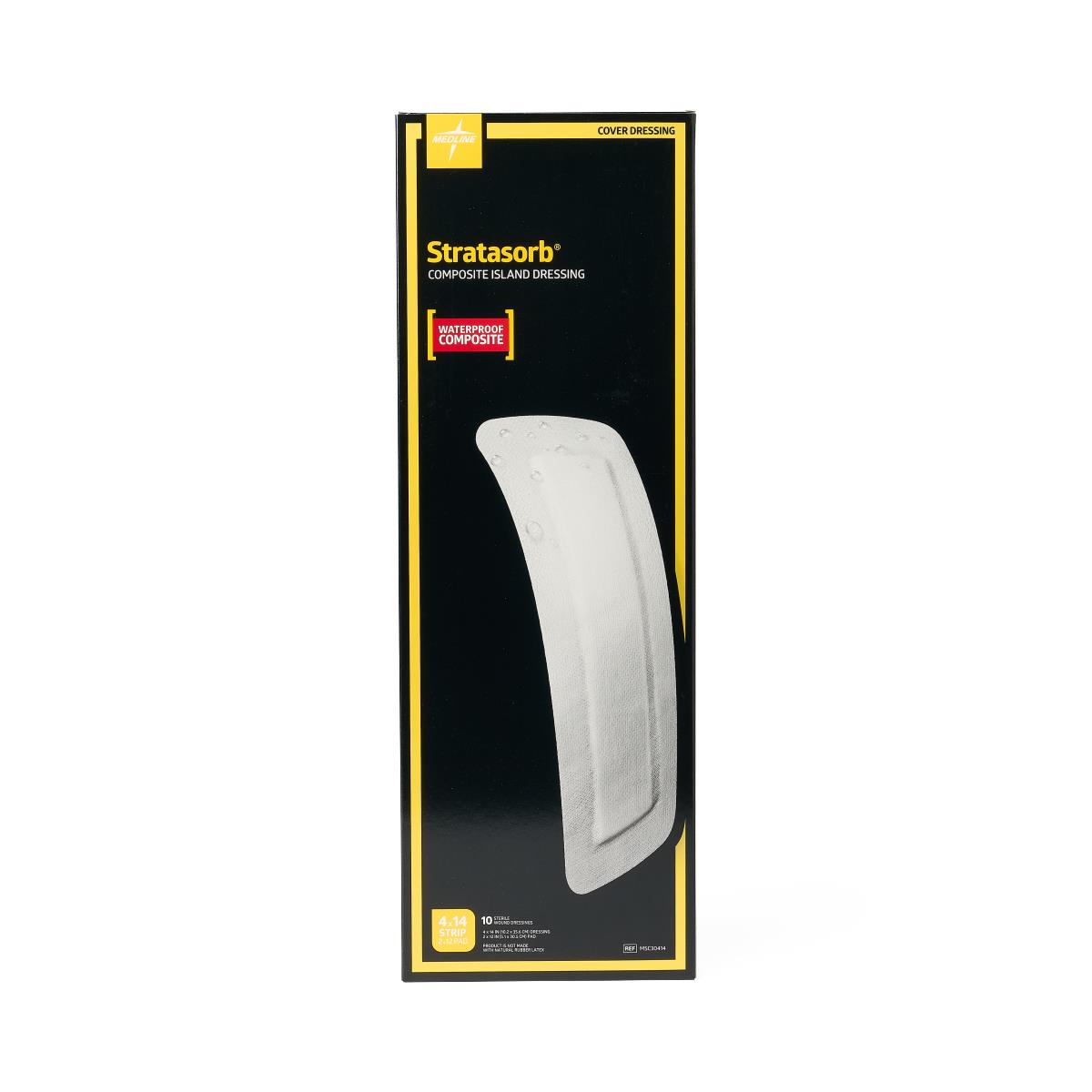 Stratasorb Waterproof Adhesive Island Wound Dressings