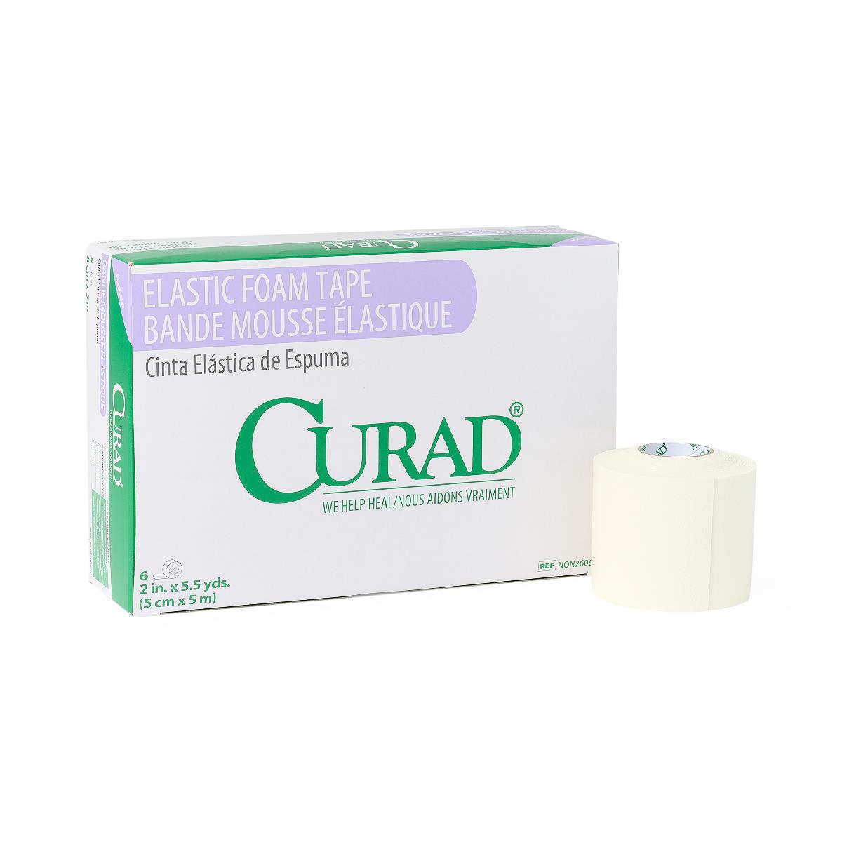 CURAD Elastic Foam Medical Adhesive Tape