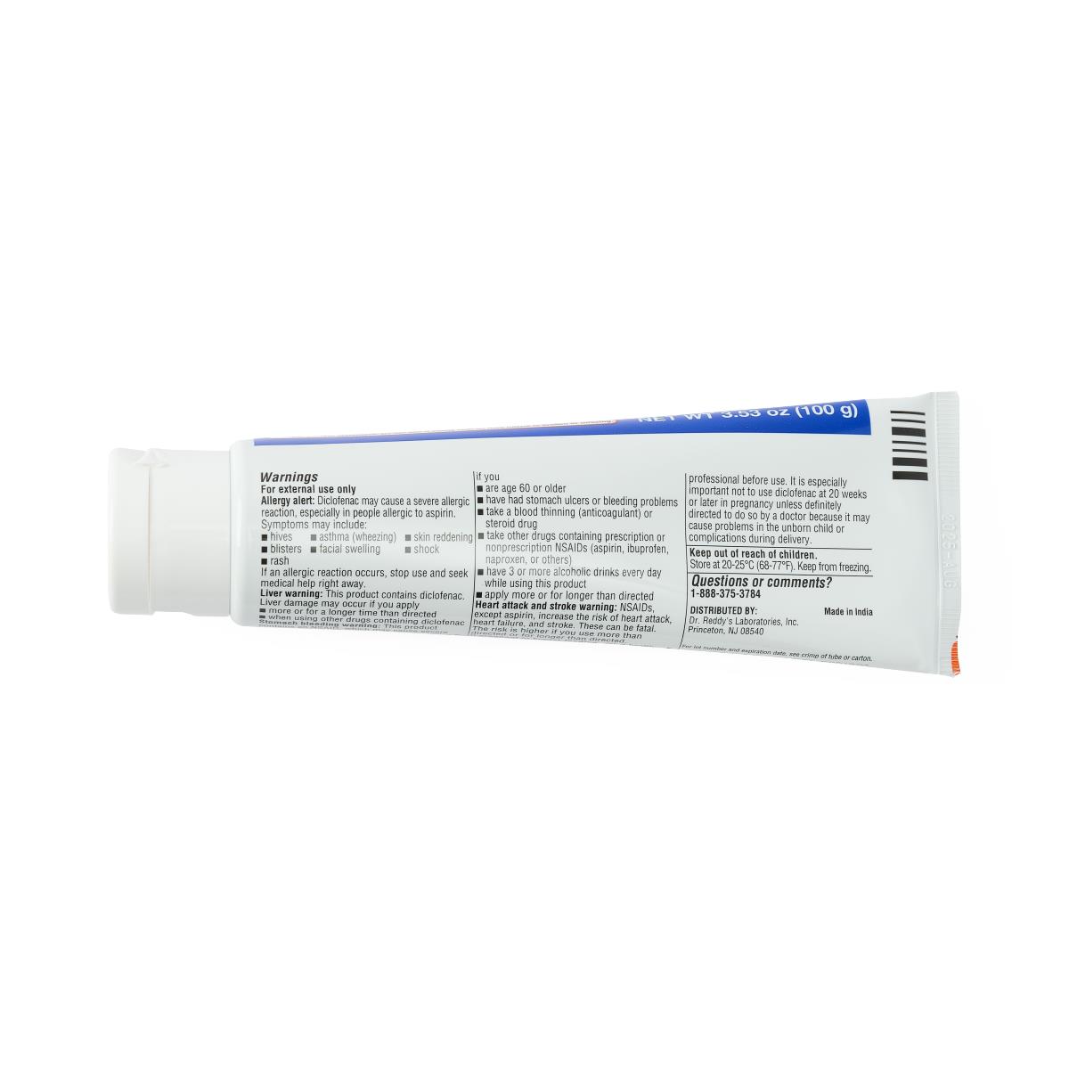 Dr. Reddy's Diclofenac Sodium Topical Gel, 1%