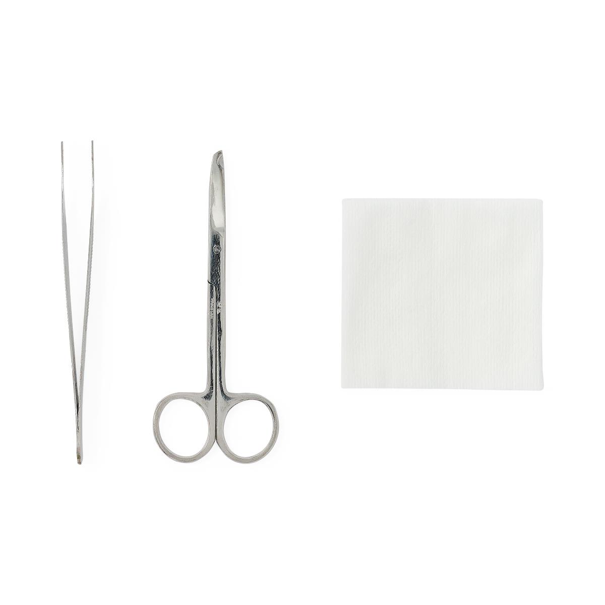 Medline Floor Grade Suture Removal Trays