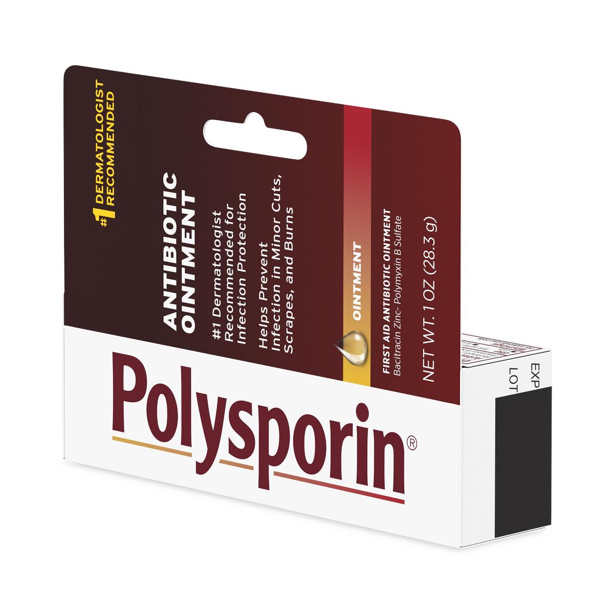 Polysporin Bacitracin and Polymyxin B Ointment