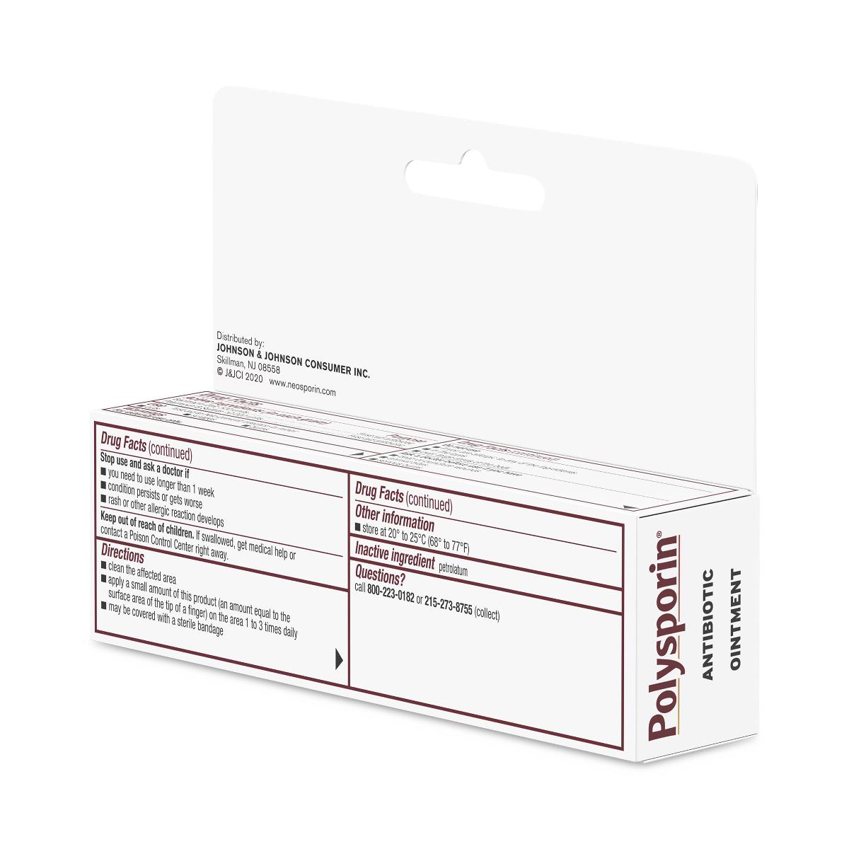 Polysporin Bacitracin and Polymyxin B Ointment