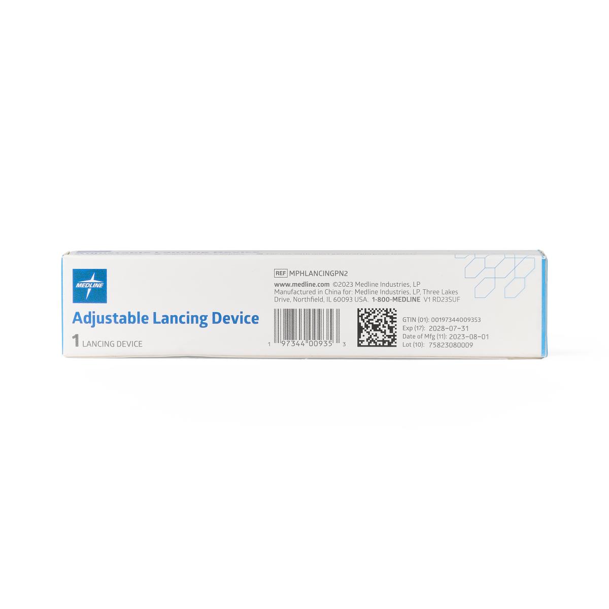 Medline Adjustable Lancing Device