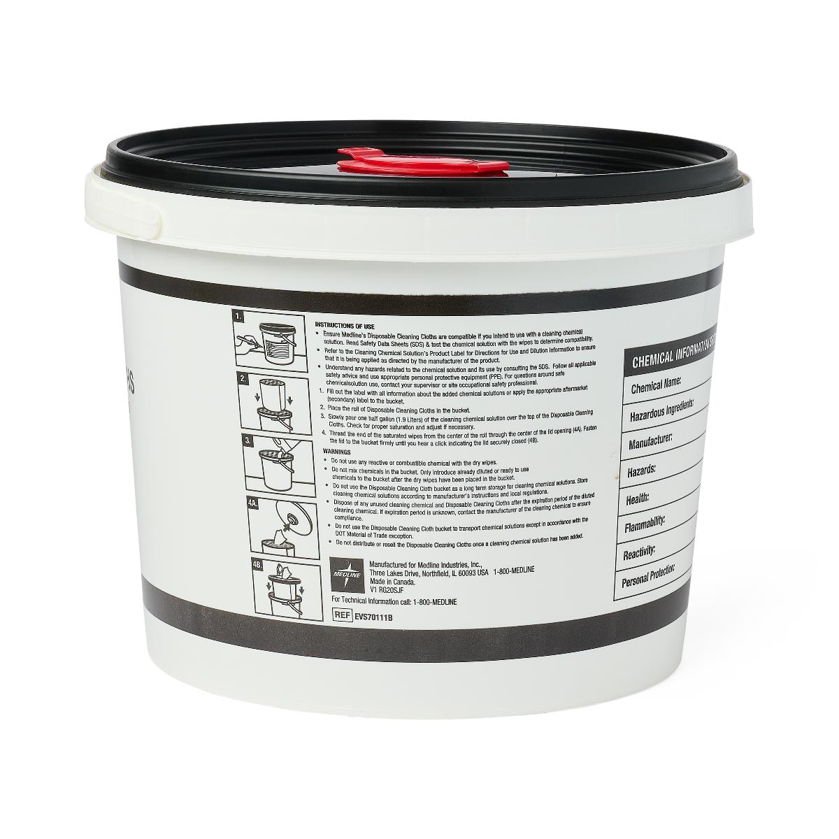 Medline Disposable Dry Wipes