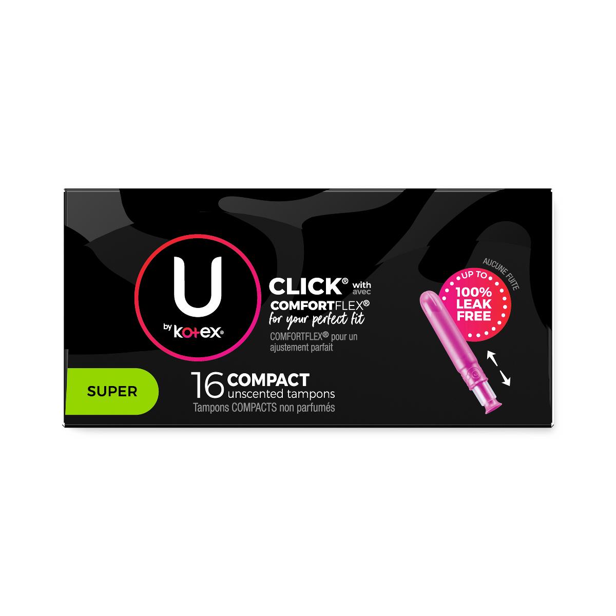 U By Kotex Click Tampons - BeHope