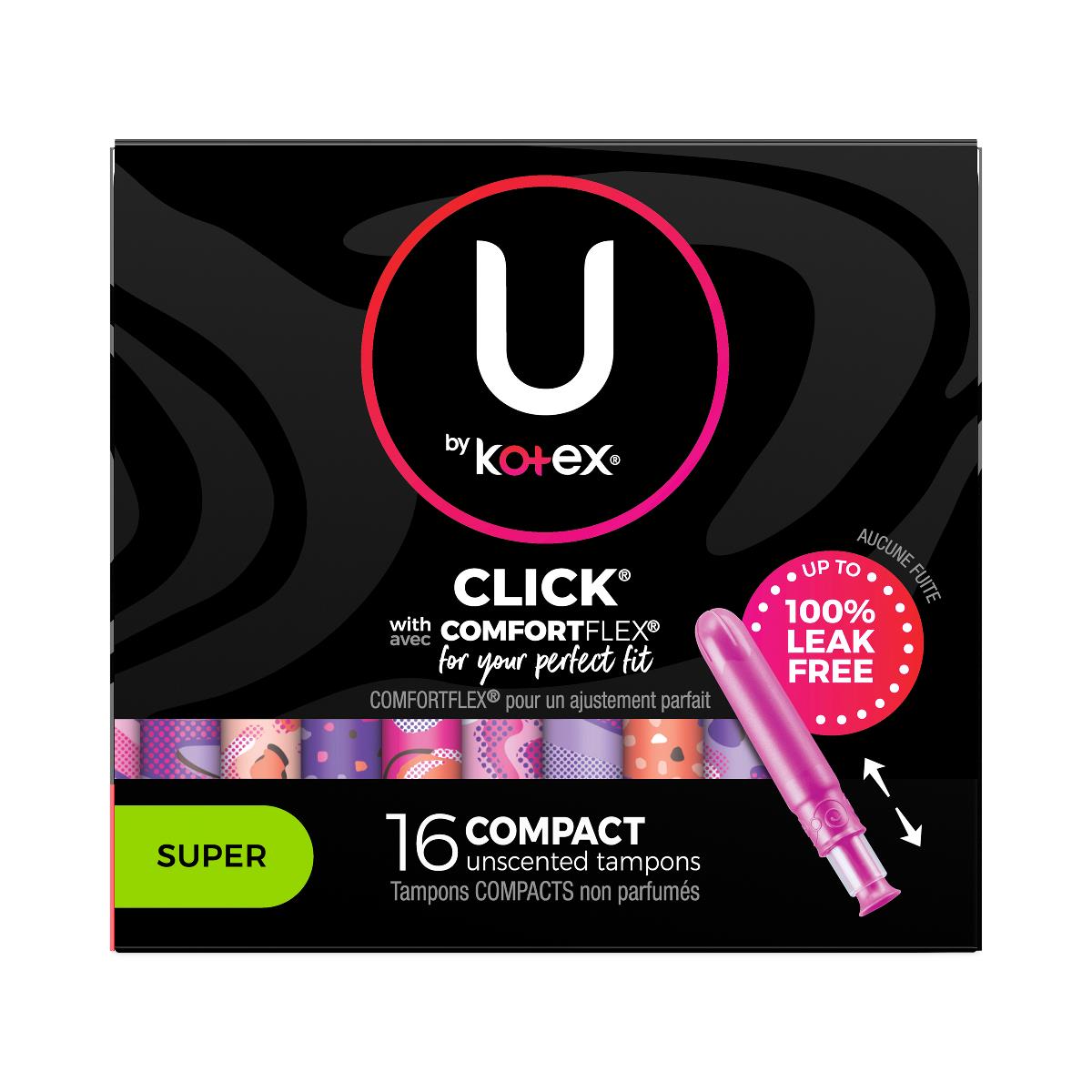 U By Kotex Click Tampons - BeHope