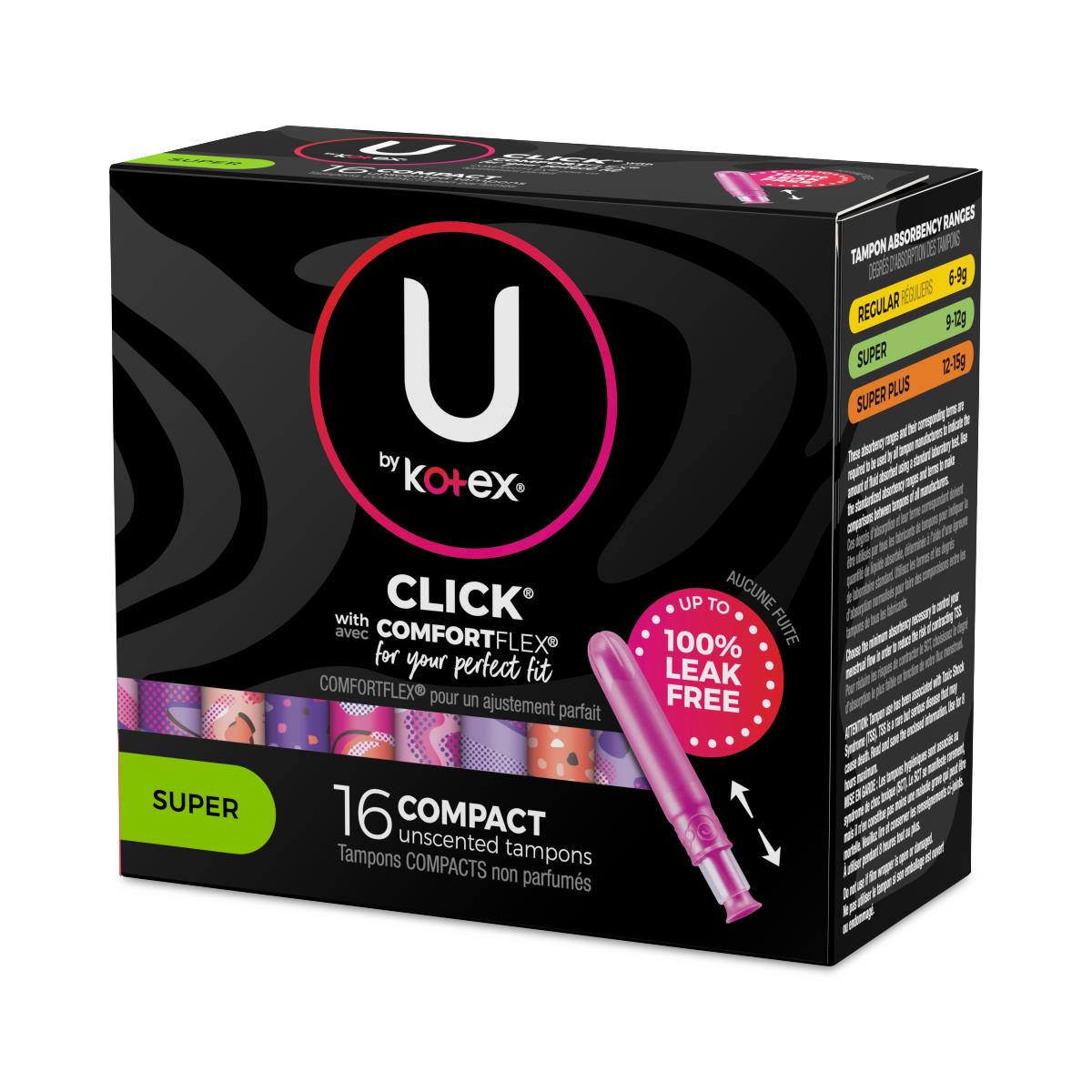 U By Kotex Click Tampons - BeHope