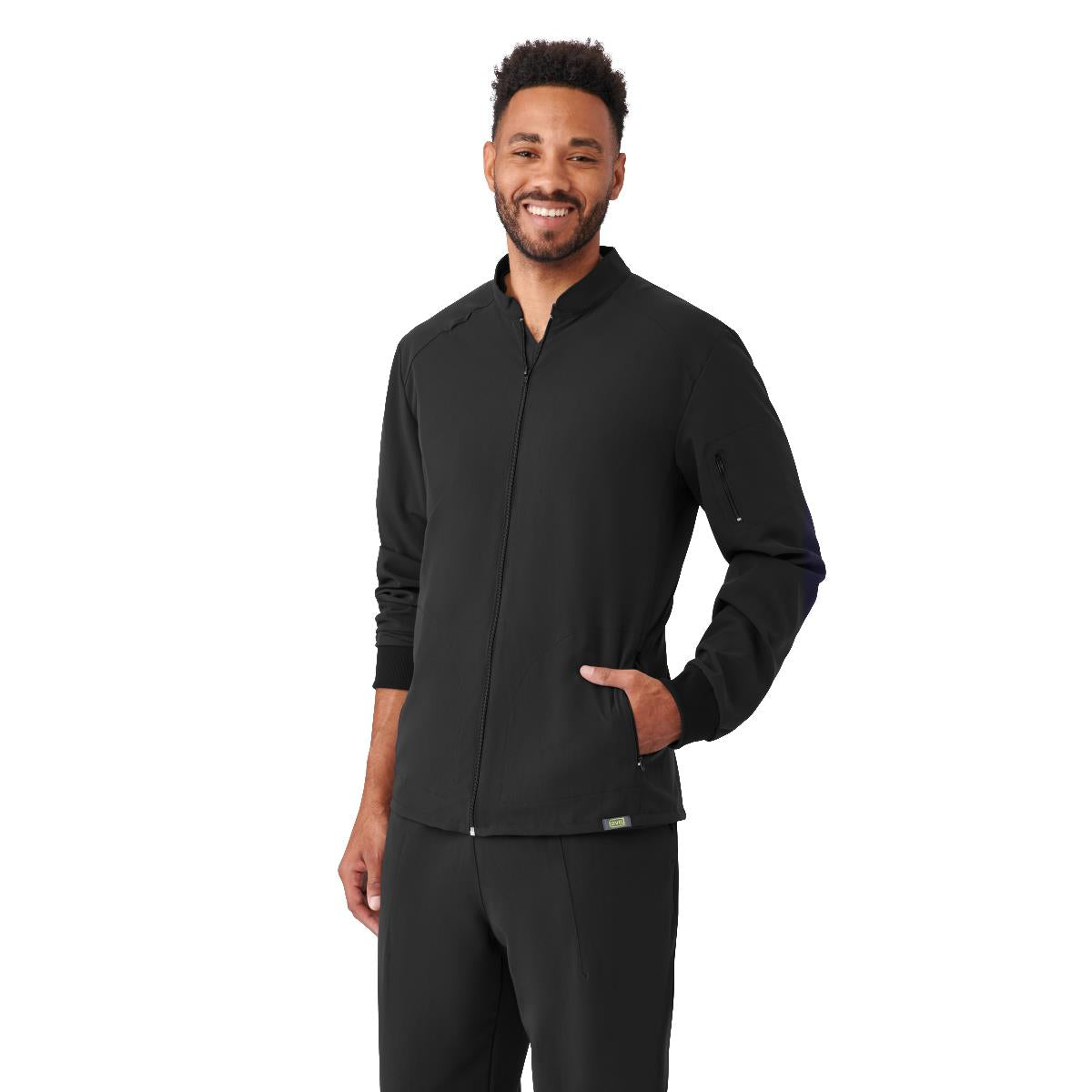 Crosby AVE Men's 3-Pocket Athletic Scrub Jacket (Style 4510)