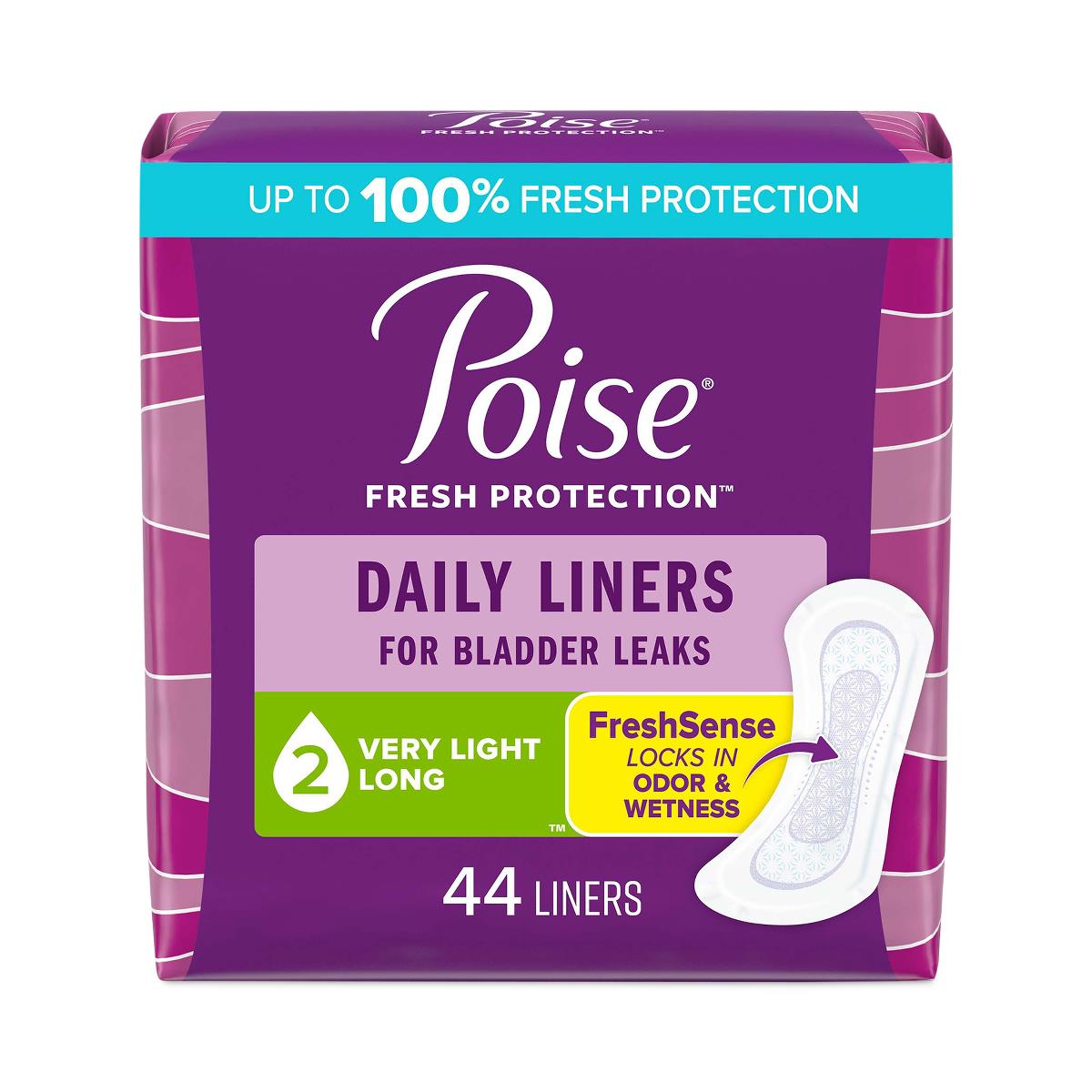 Poise Incontinence Pad Liners