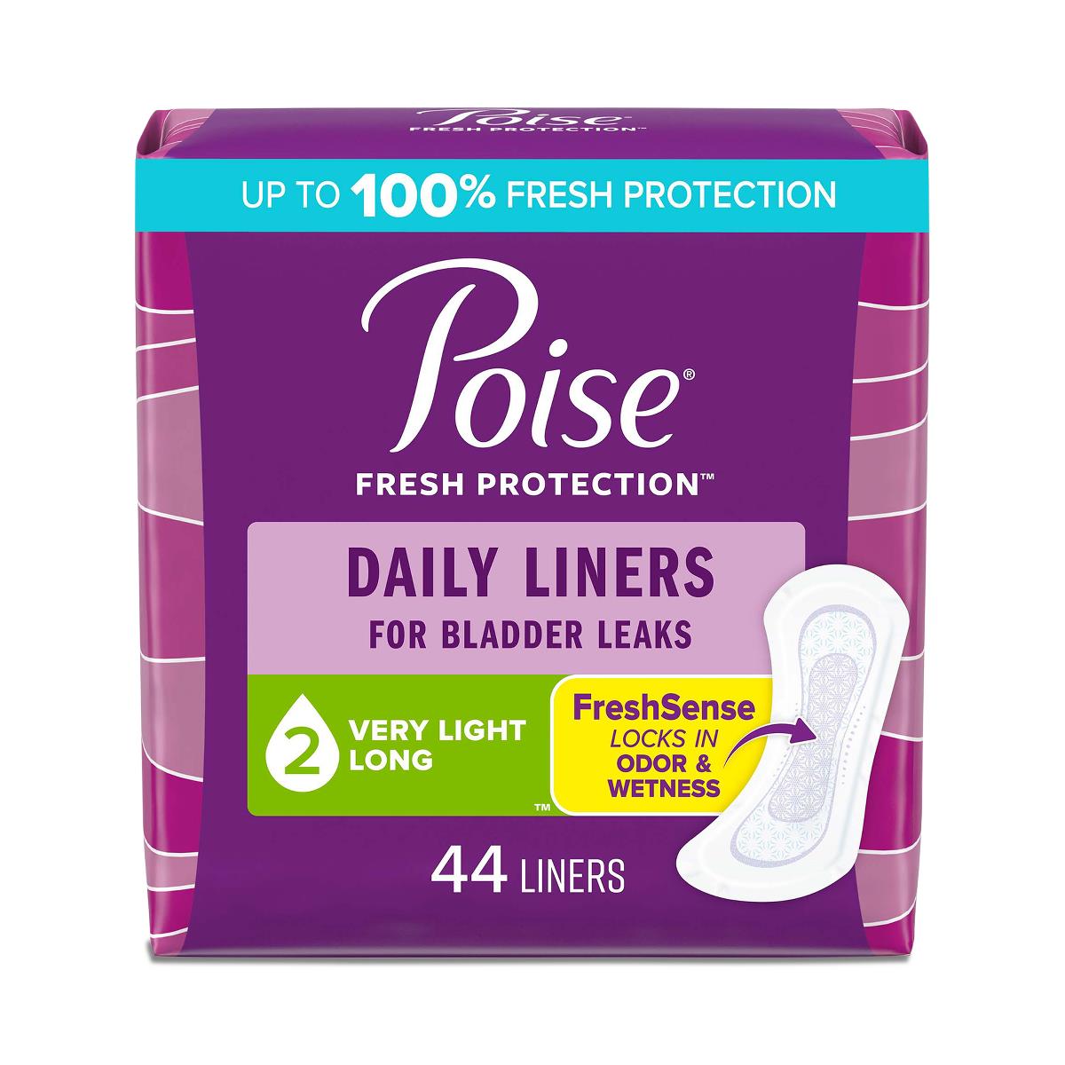 Poise Incontinence Pad Liners