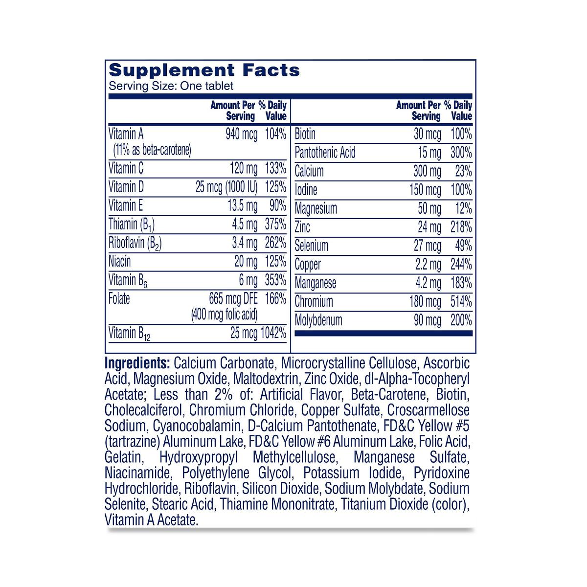 One A Day Women's 50+ Adv Multivitamins - BeHope
