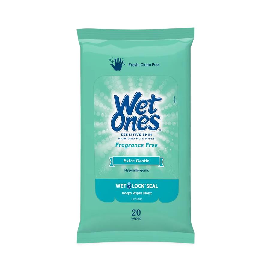 Wet Ones Sensitive Skin Hand Wipes - BeHope