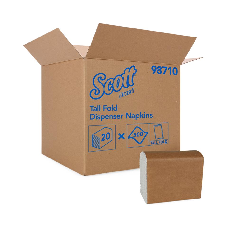 Scott Tall Fold Paper Napkins
