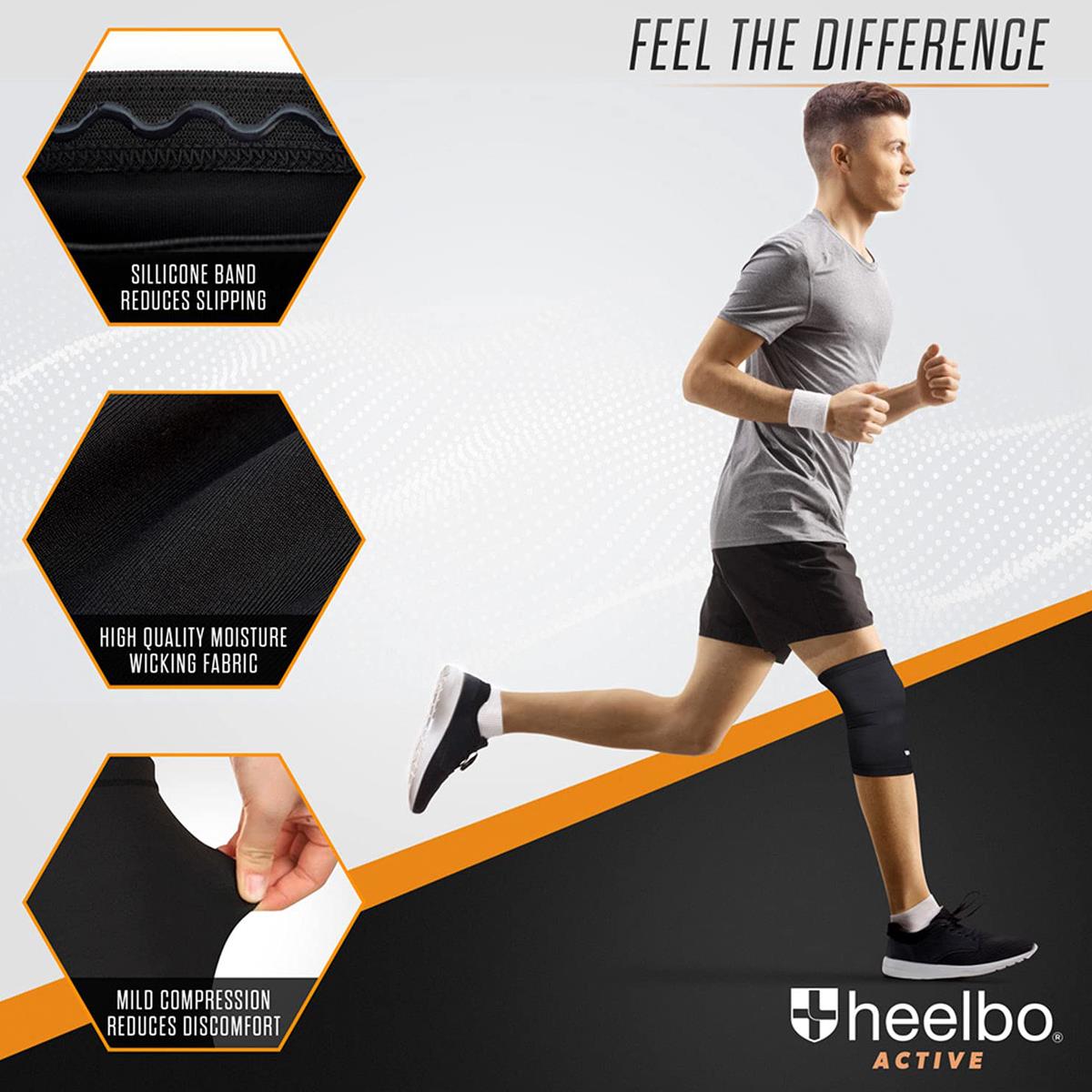 Heelbo Copper Knee Compression Sleeves
