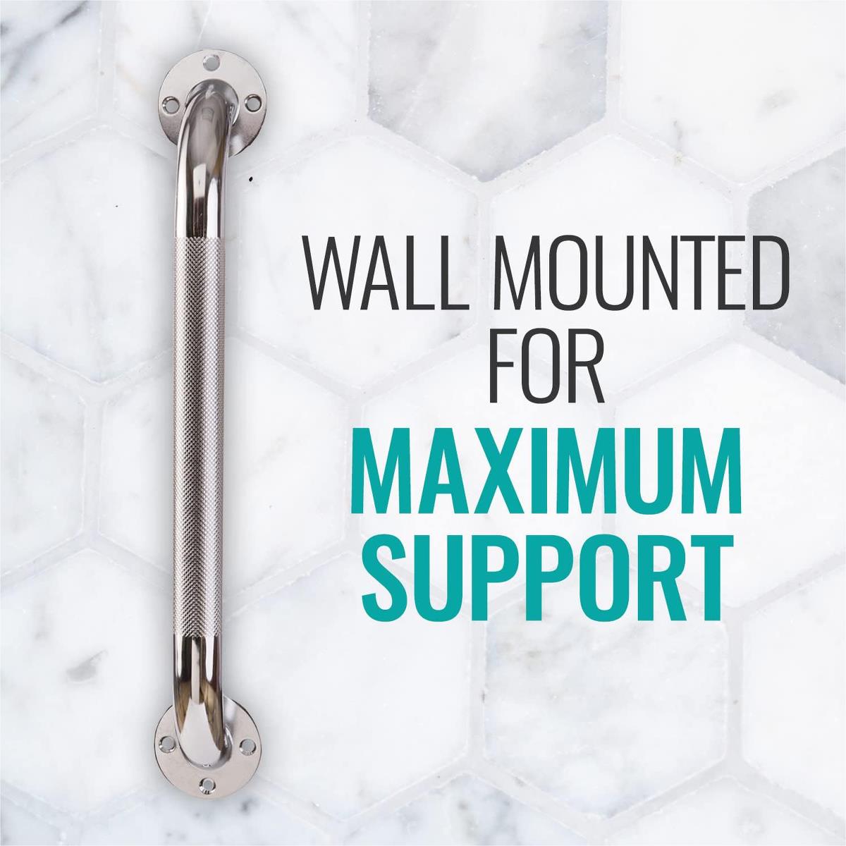 Steel Grab Bars for Bath and Shower Safety