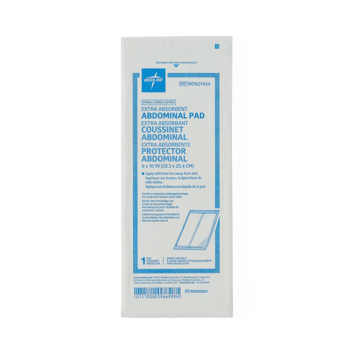 Medline Sterile Abdominal Pads