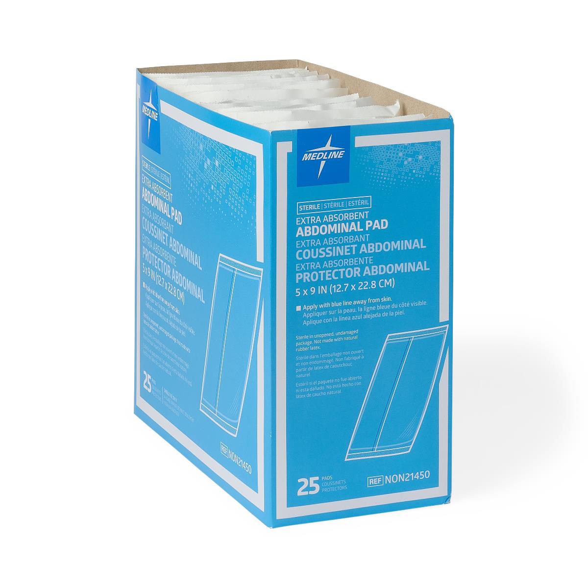 Medline Essentials Sterile Abdominal Pads
