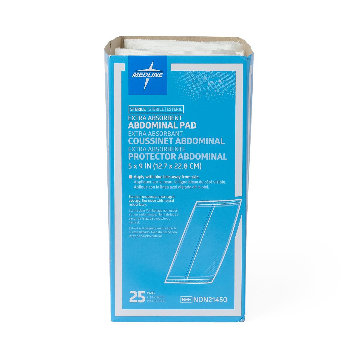 Medline Essentials Sterile Abdominal Pads
