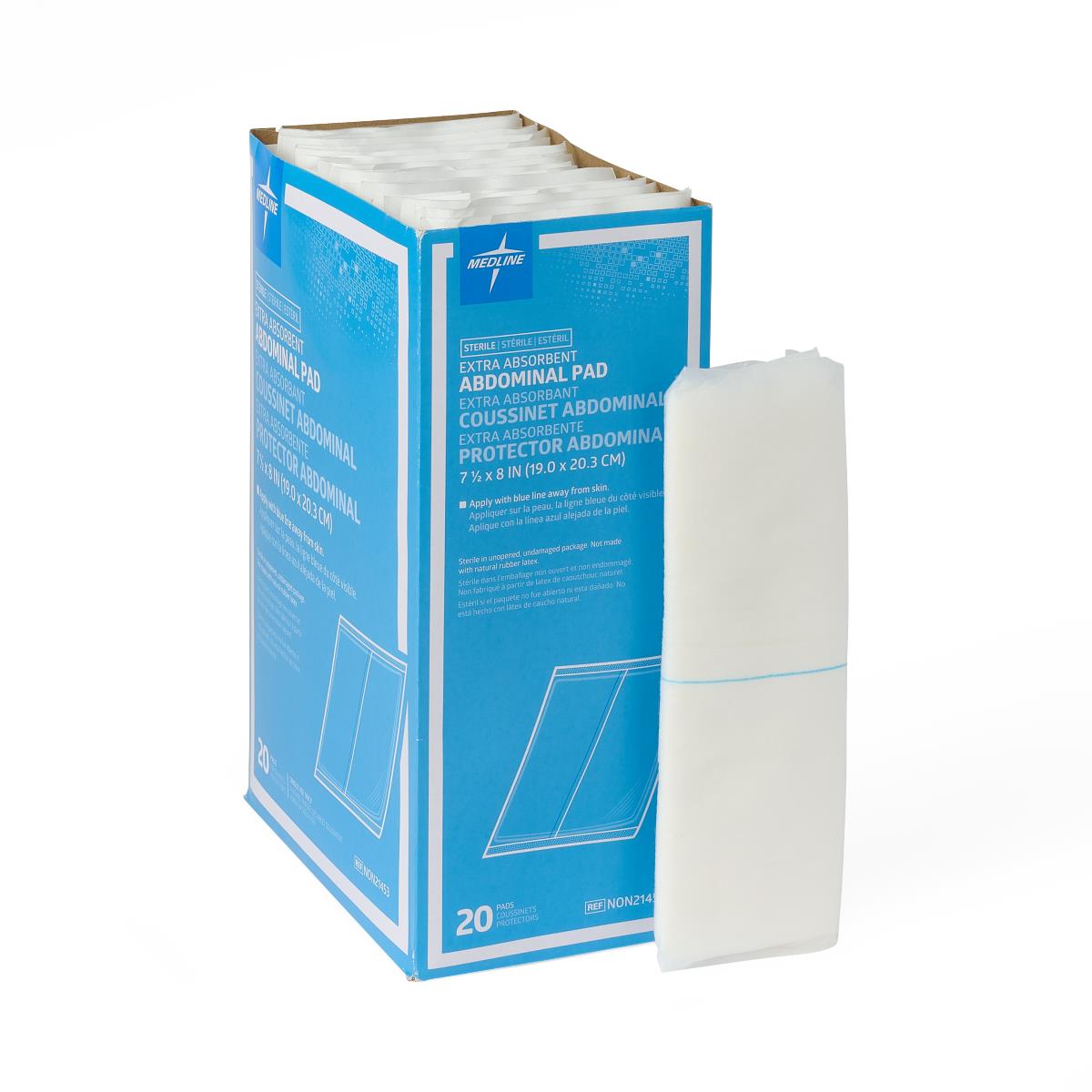 Medline Essentials Sterile Abdominal Pads