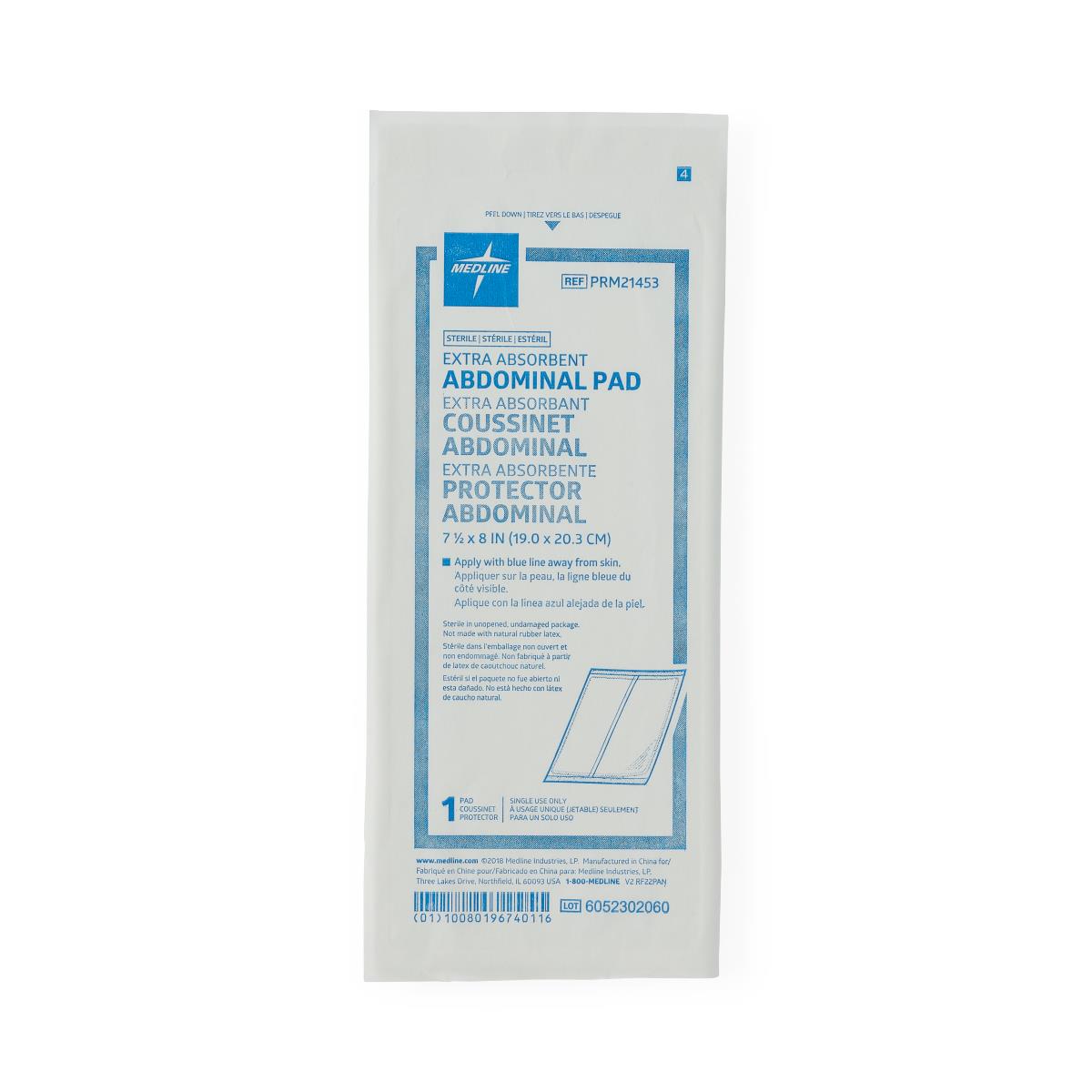 Medline Essentials Sterile Abdominal Pads - BeHope