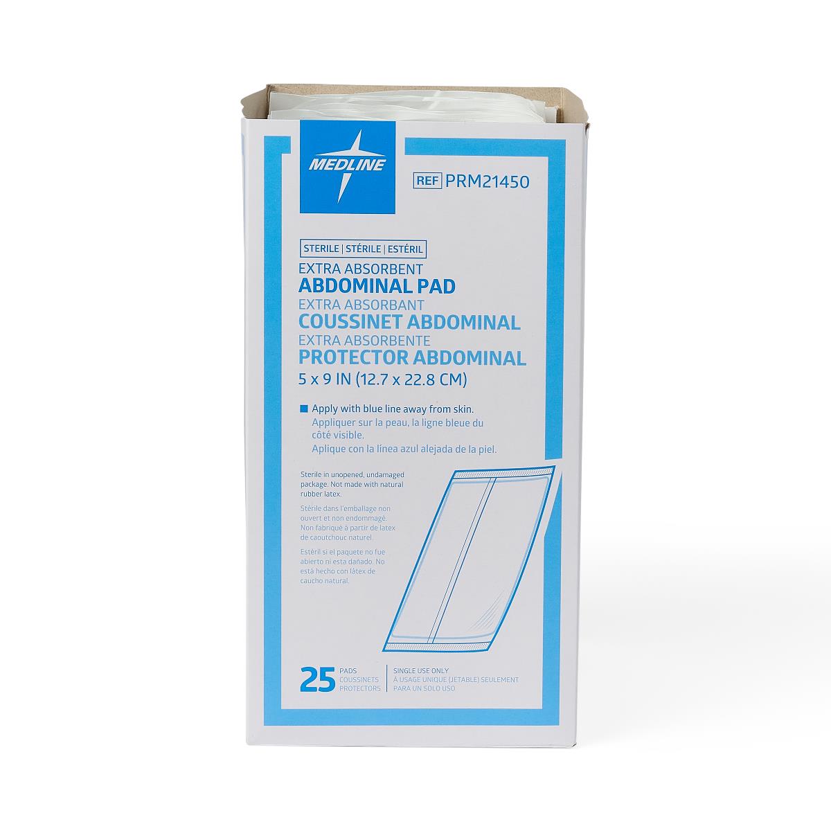 Abdominal Pad Medline Sterile 1 Per Pack