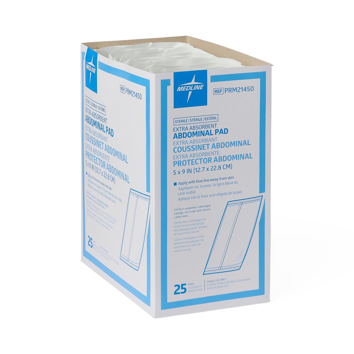 Abdominal Pad Medline Sterile 1 Per Pack