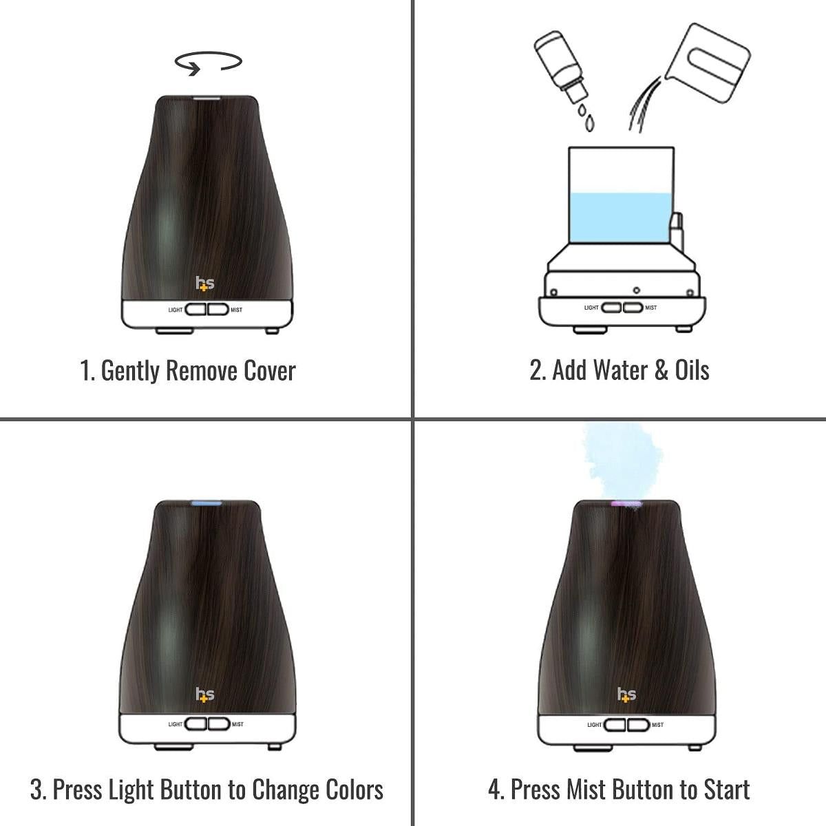 Healthsmart Essential Oil Diffusers