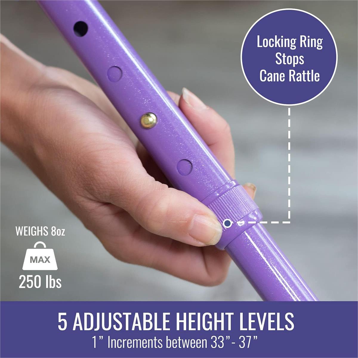 Healthsmart Folding Comfort Grip Walking Canes - BeHope