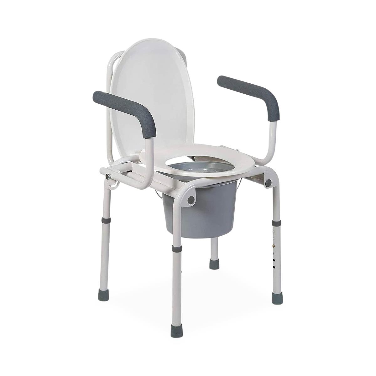 DMI Drop-Arm Steel Commodes