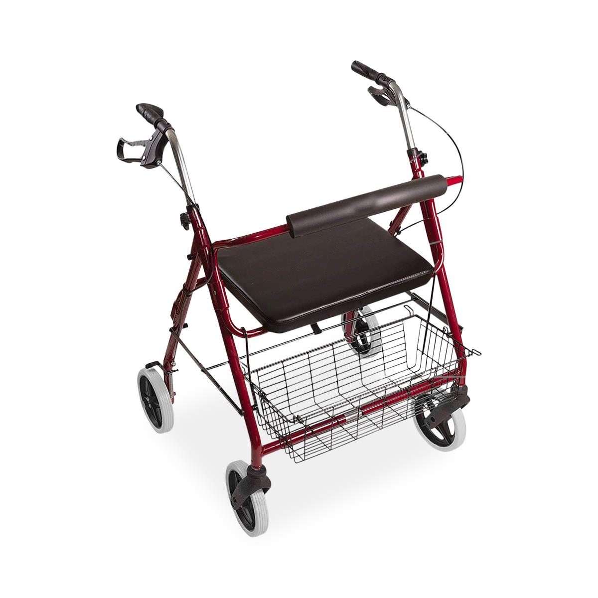 Lightweight Extra-Wide Heavy-Duty Aluminum Rollators