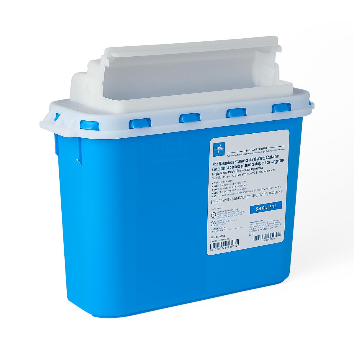 Medline Pharmaceutical Waste Containers