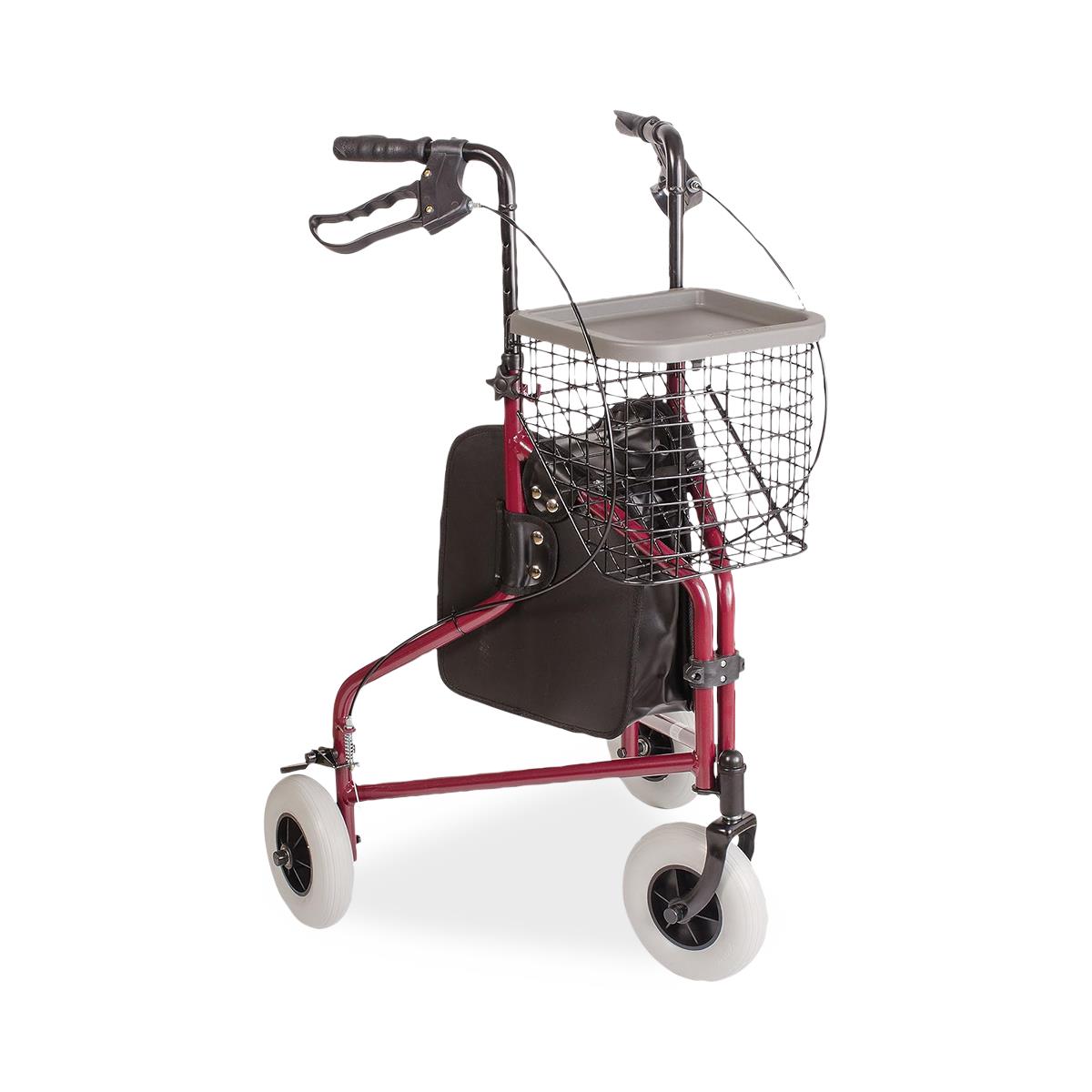 DMI 3-Wheel Aluminum Rollator