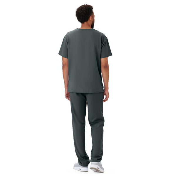 Henderson Ave Unisex 3-pocket Scrub Tops With Shoulder Loop (style 4615) - BeHope