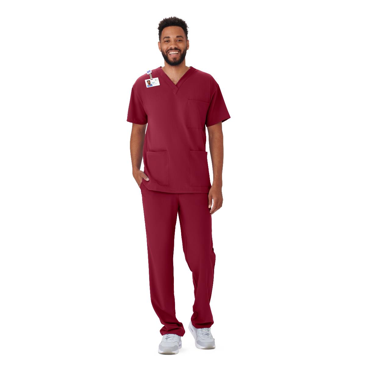 Henderson AVE Unisex 3-Pocket Scrub Tops with Shoulder Loop (Style 4615)