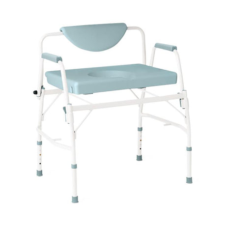 Medline Bariatric Drop-Arm Commode - BeHope