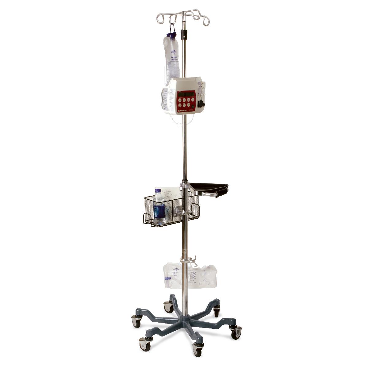 Medline 6-Leg Heavy-Duty IV Poles and Accessories