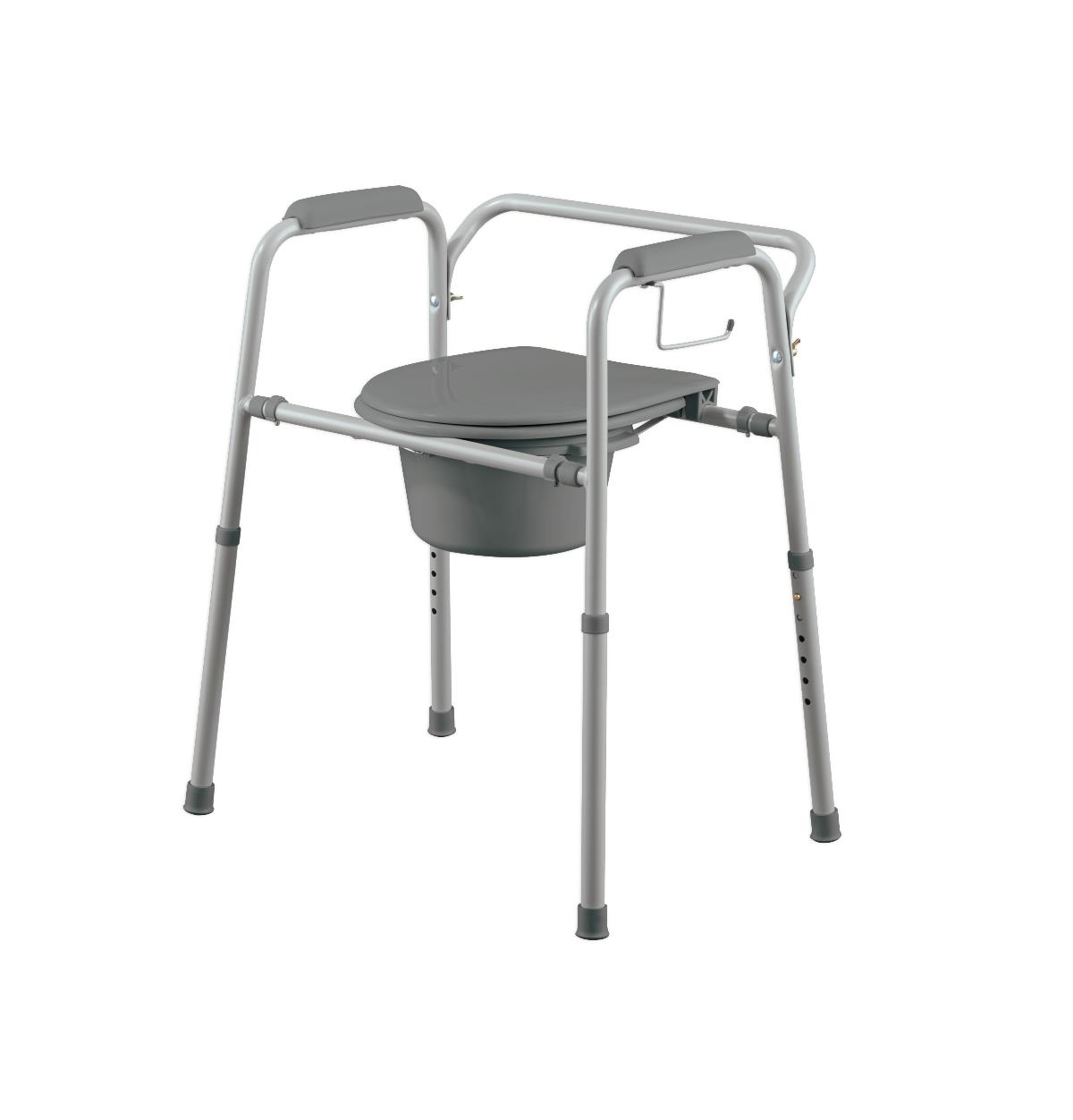 Medline Standard Steel Commodes - BeHope
