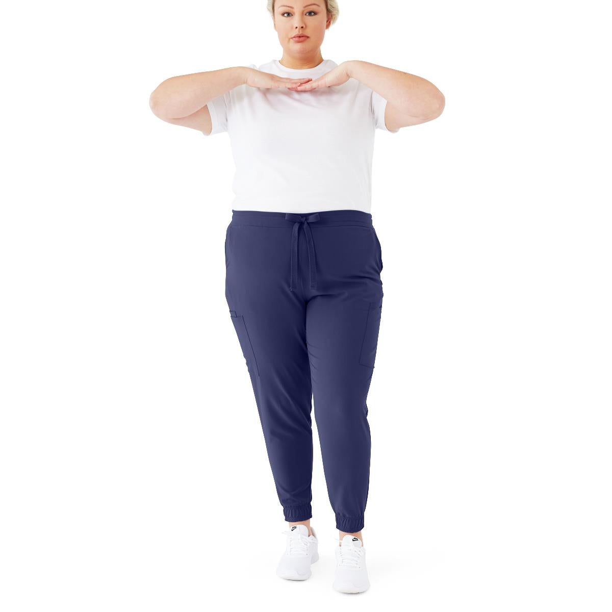 First AVE Women's 7-Pocket Jogger Scrub Pant (Style 2544)