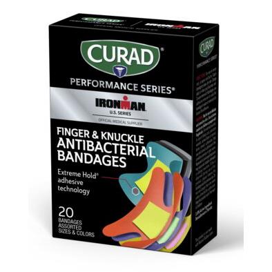 CURAD Performance Series IRONMAN Antibacterial Bandages - BeHope