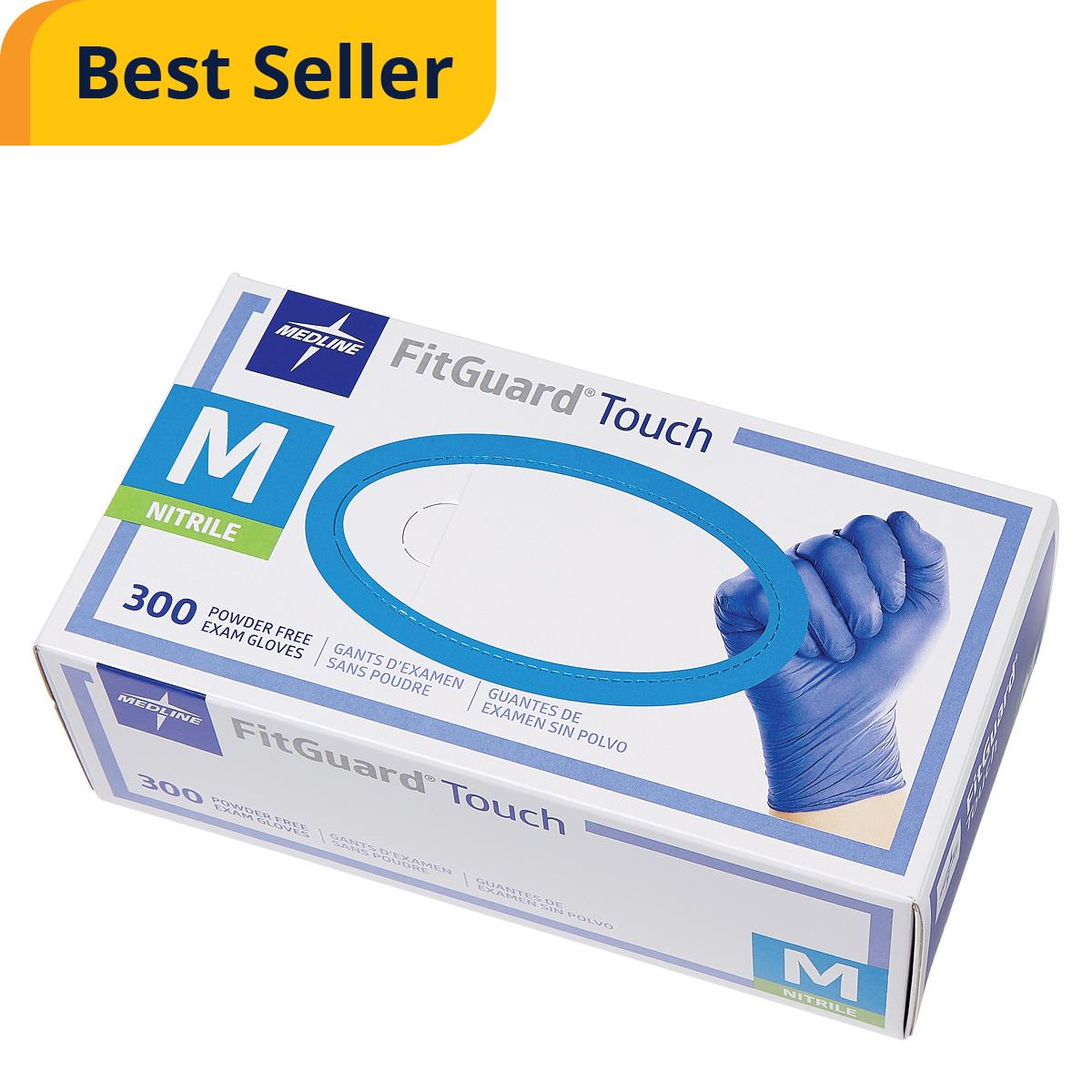 FitGuard Touch Powder-Free Nitrile Exam Gloves - BeHope