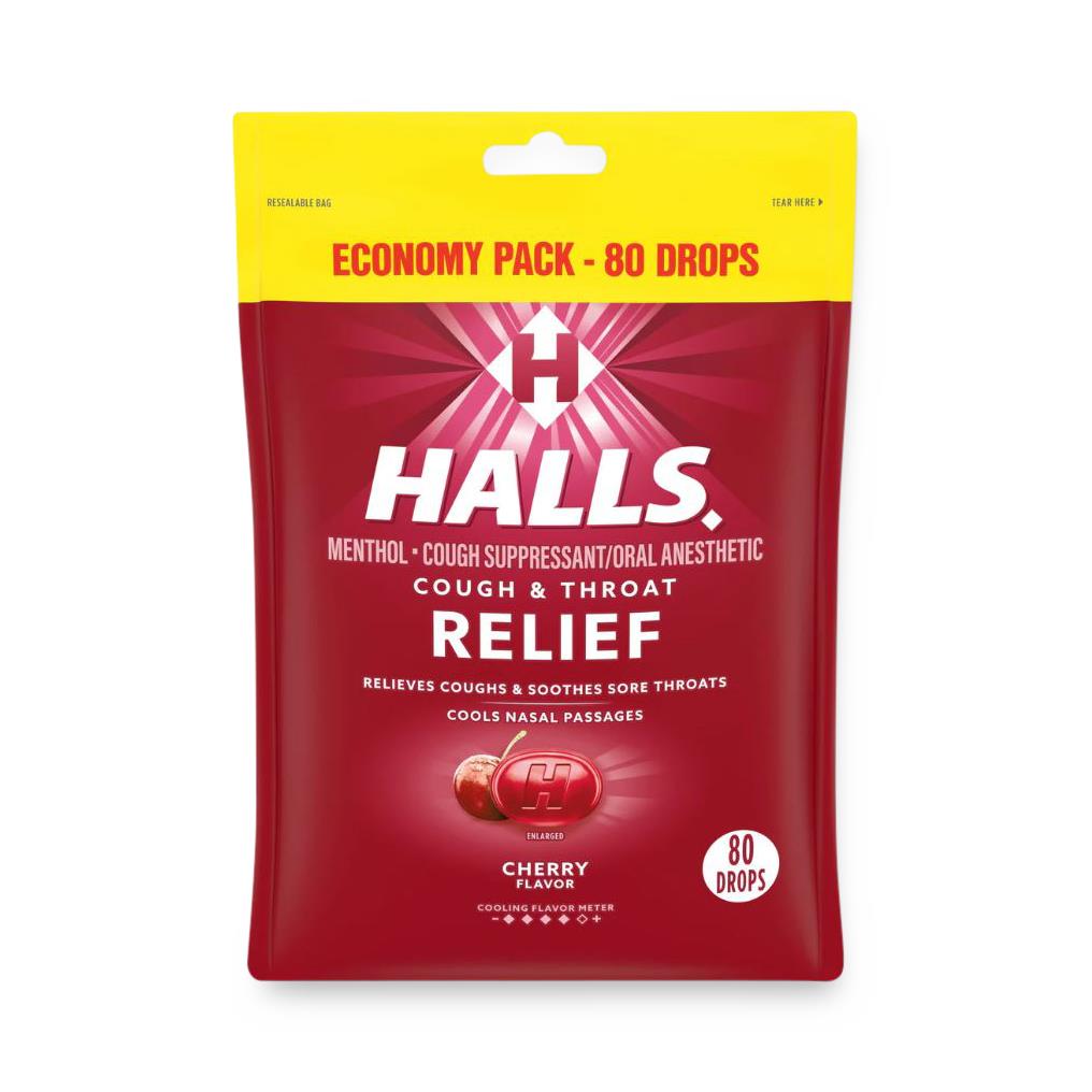 Halls Relief Cough + Sore Throat Drops