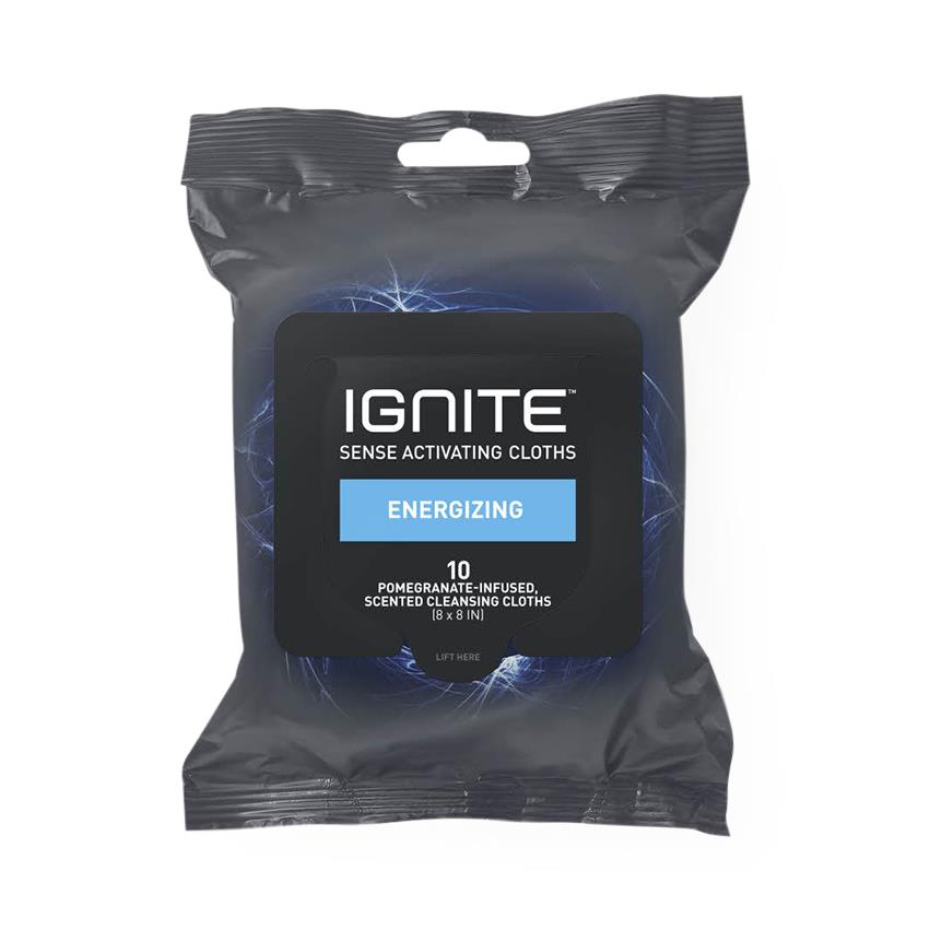 Ignite Body Activating Cloths with Energizing Coffee and Pomegranate