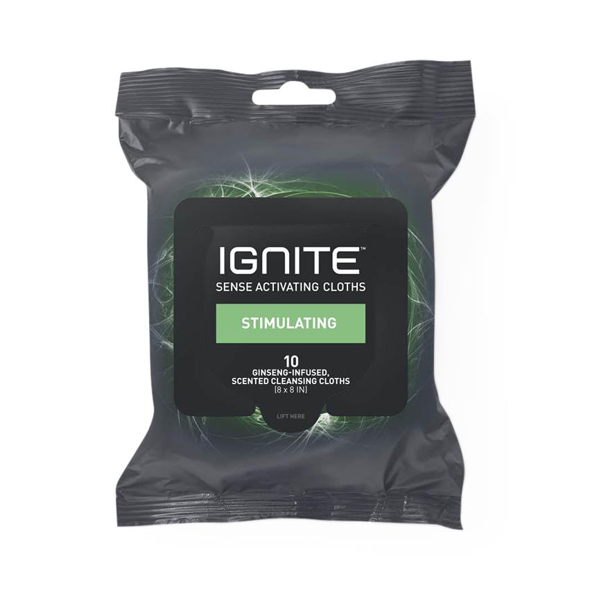 Ignite Stimulating Ginseng-Infused Sense Activating Cloths