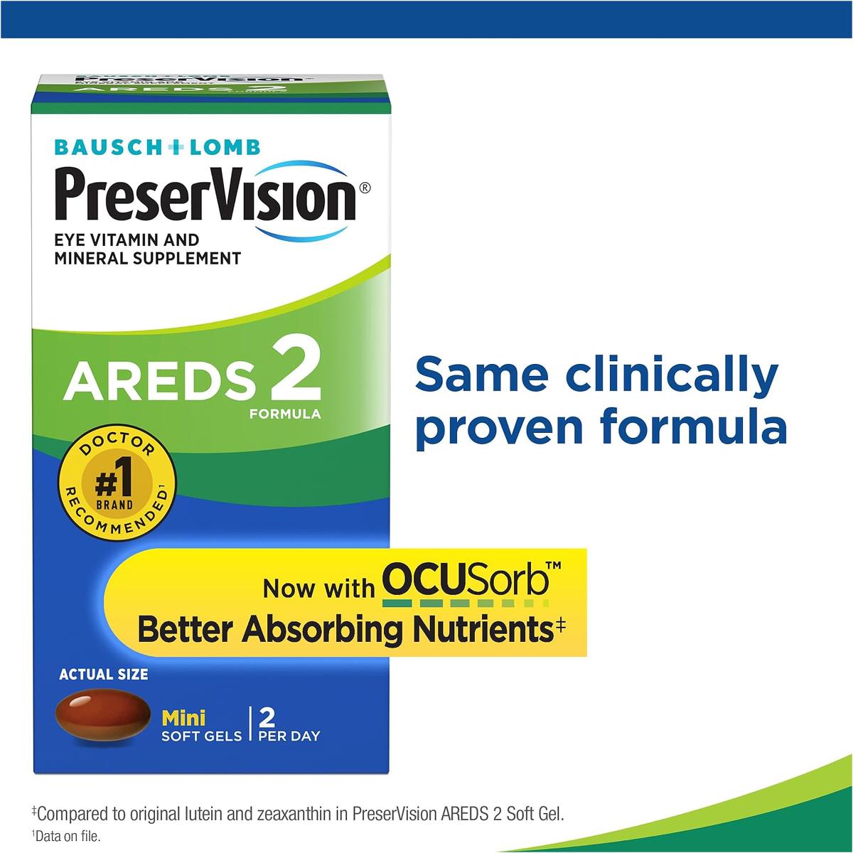 Preservision Eye Vitamin And Mineral Supplement - BeHope