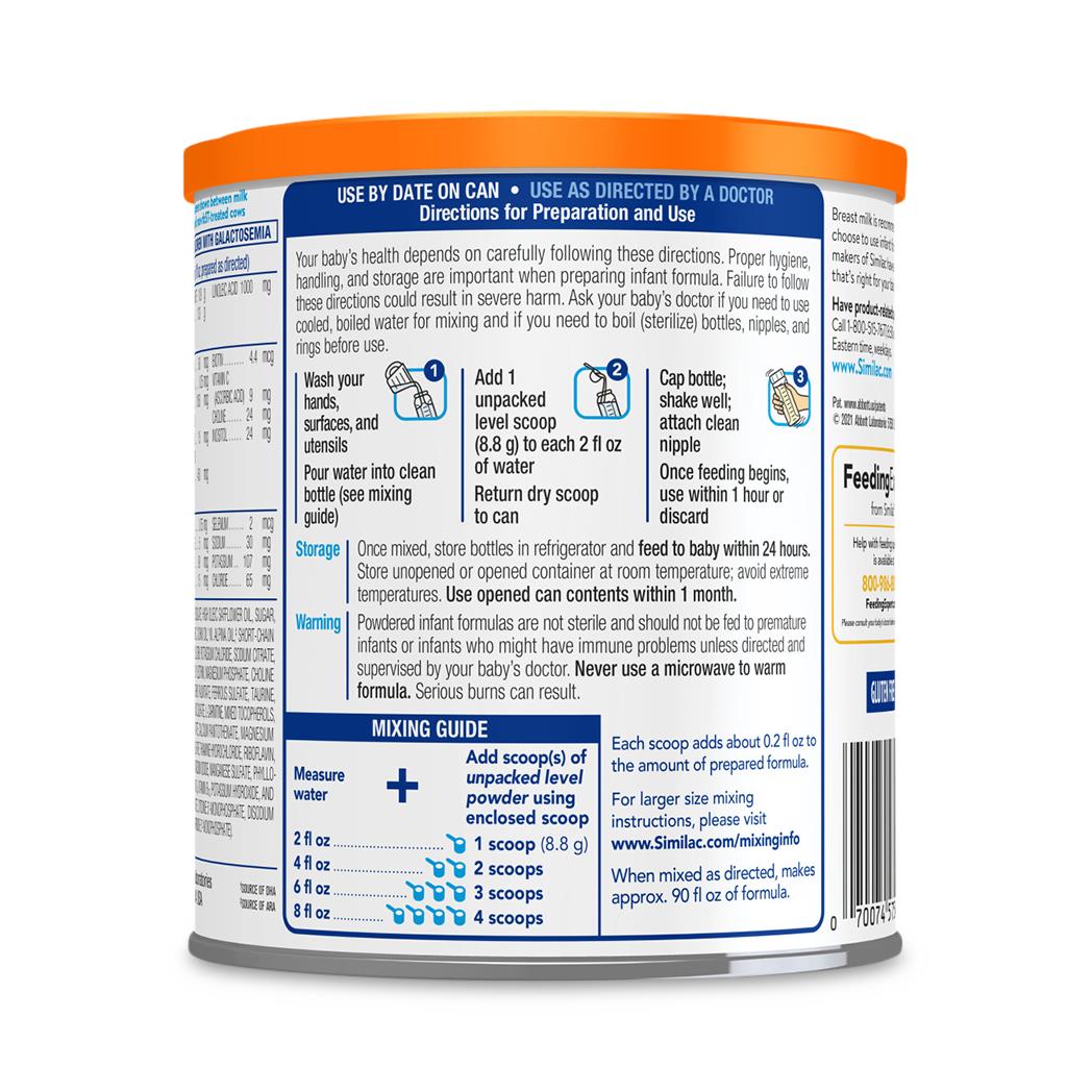 Similac Sensitive Infant Formula - BeHope