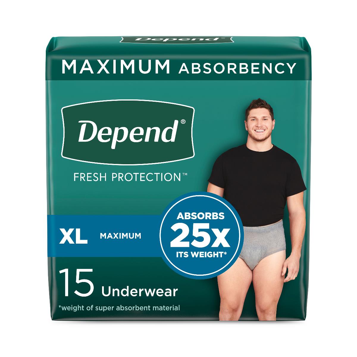 Depend Fit-flex Underwear For Men - BeHope